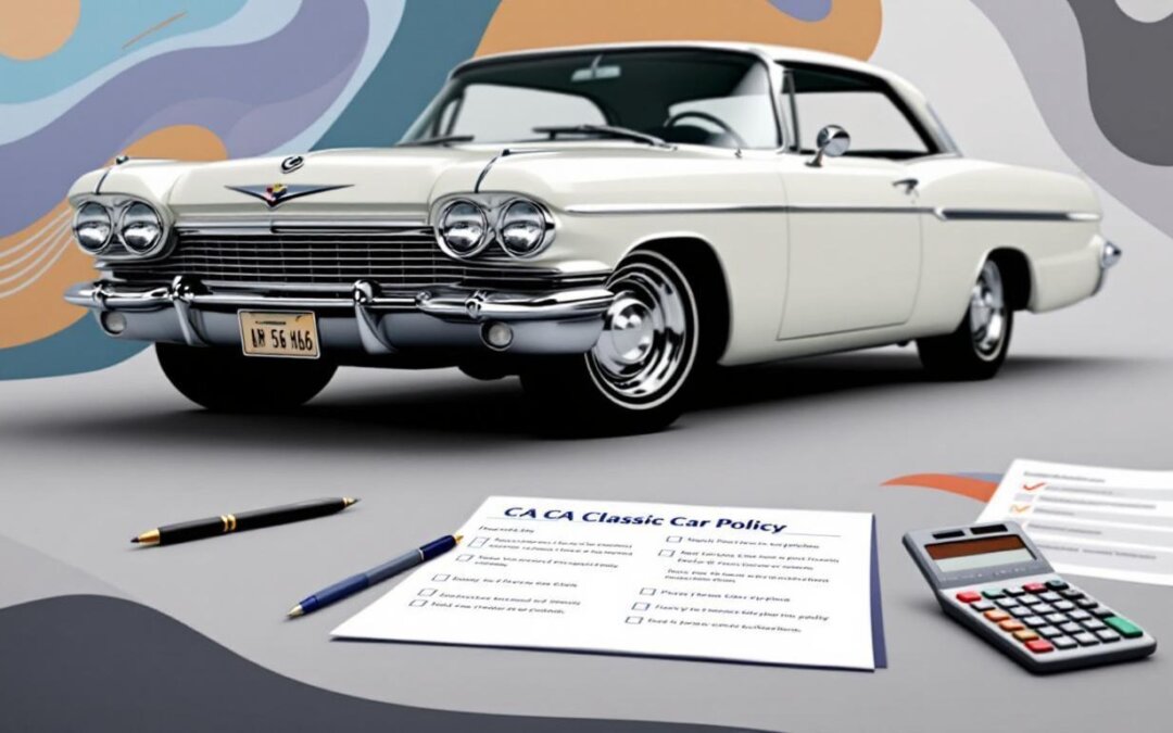 CA classic car policy: Smart Options for Your Restored Rides