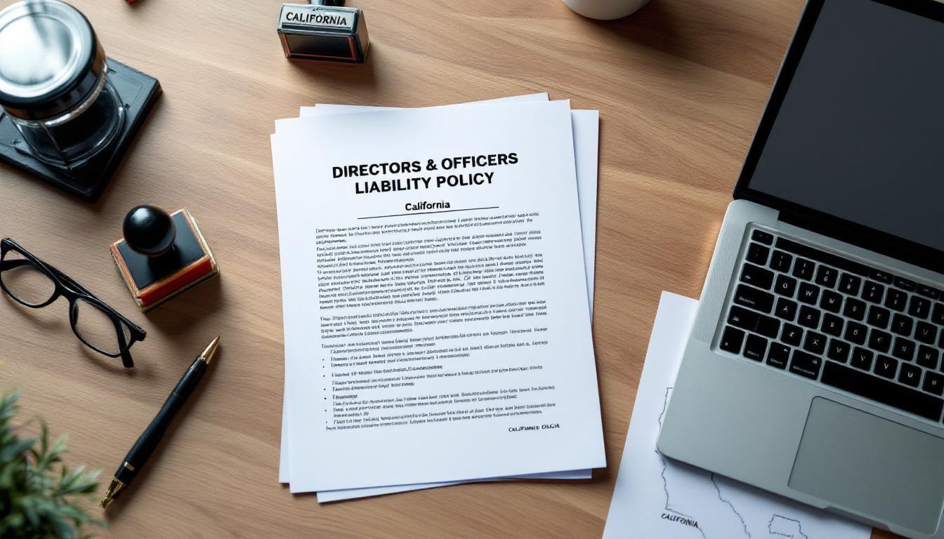 California D&O policy: Navigating Coverage for California Firms