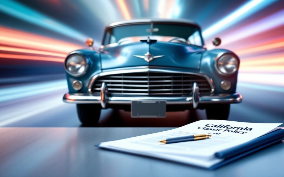 California classic car policy: Coverage Essentials for Vintage Cars