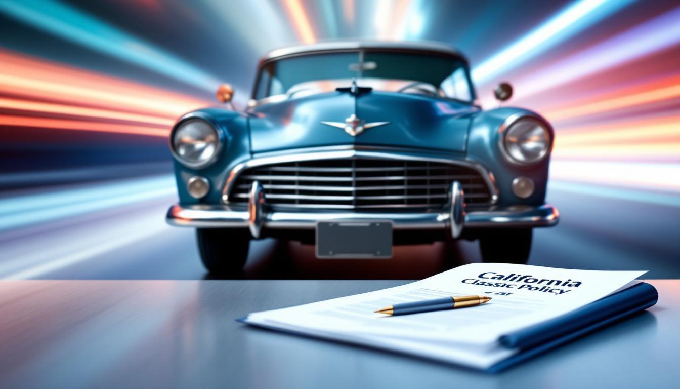 California classic car policy: Coverage Essentials for Vintage Cars