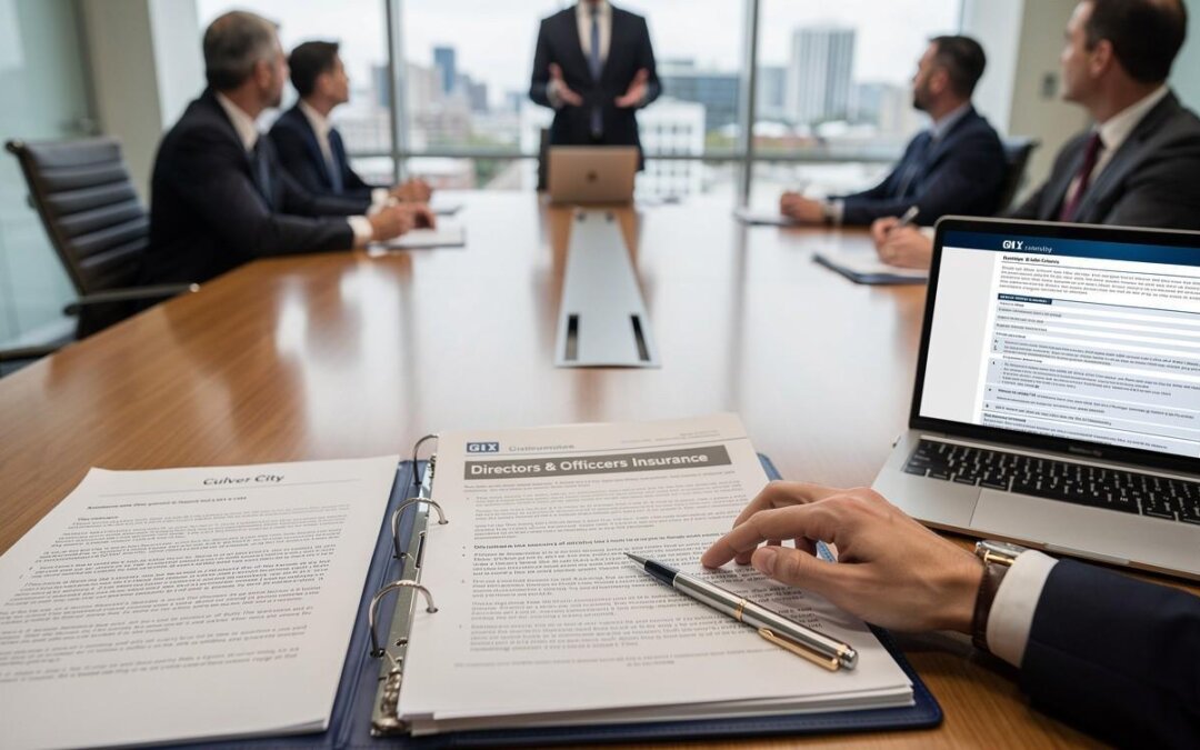 Culver City Directors Insurance: Local Solutions for Boardroom Protection